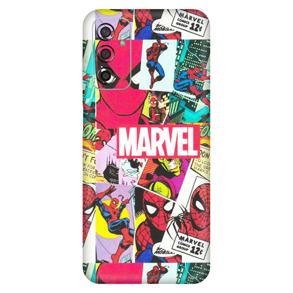 Samsung M/F/Note/Flip and C Phone Skins (All Models) - Marvel Comic Spiderman Grafitti - Matte Finish (M-72) Samsung Galaxy F13