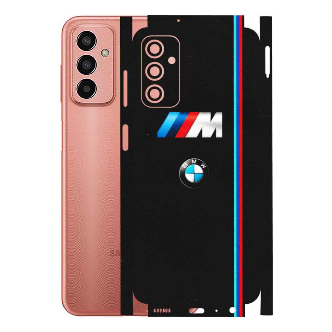 Samsung M/F/Note/Flip and C Phone Skins (All Models) - Styling With Black BMW - Matte Finish (M-74) Samsung Galaxy F13