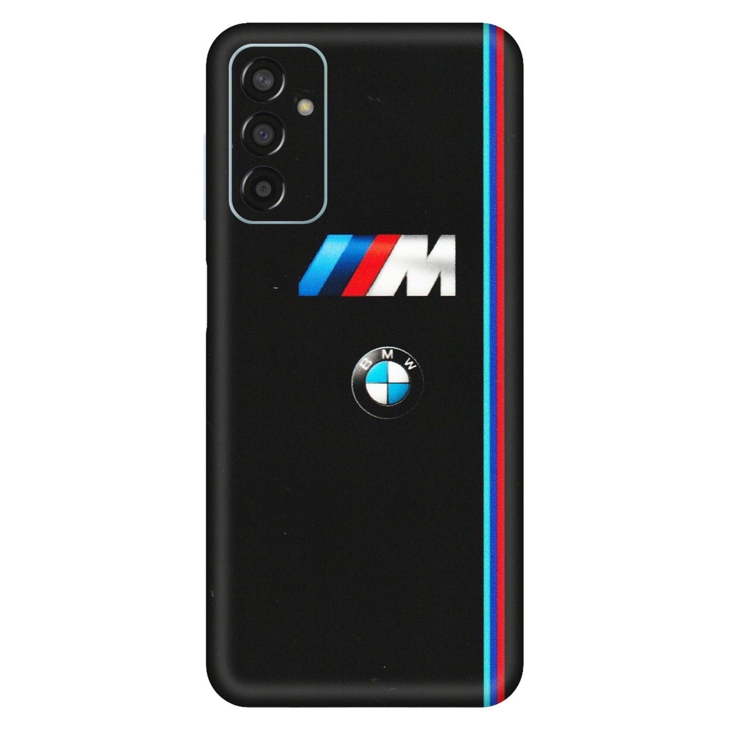 Samsung M/F/Note/Flip and C Phone Skins (All Models) - Styling With Black BMW - Matte Finish (M-74) Samsung Galaxy F13