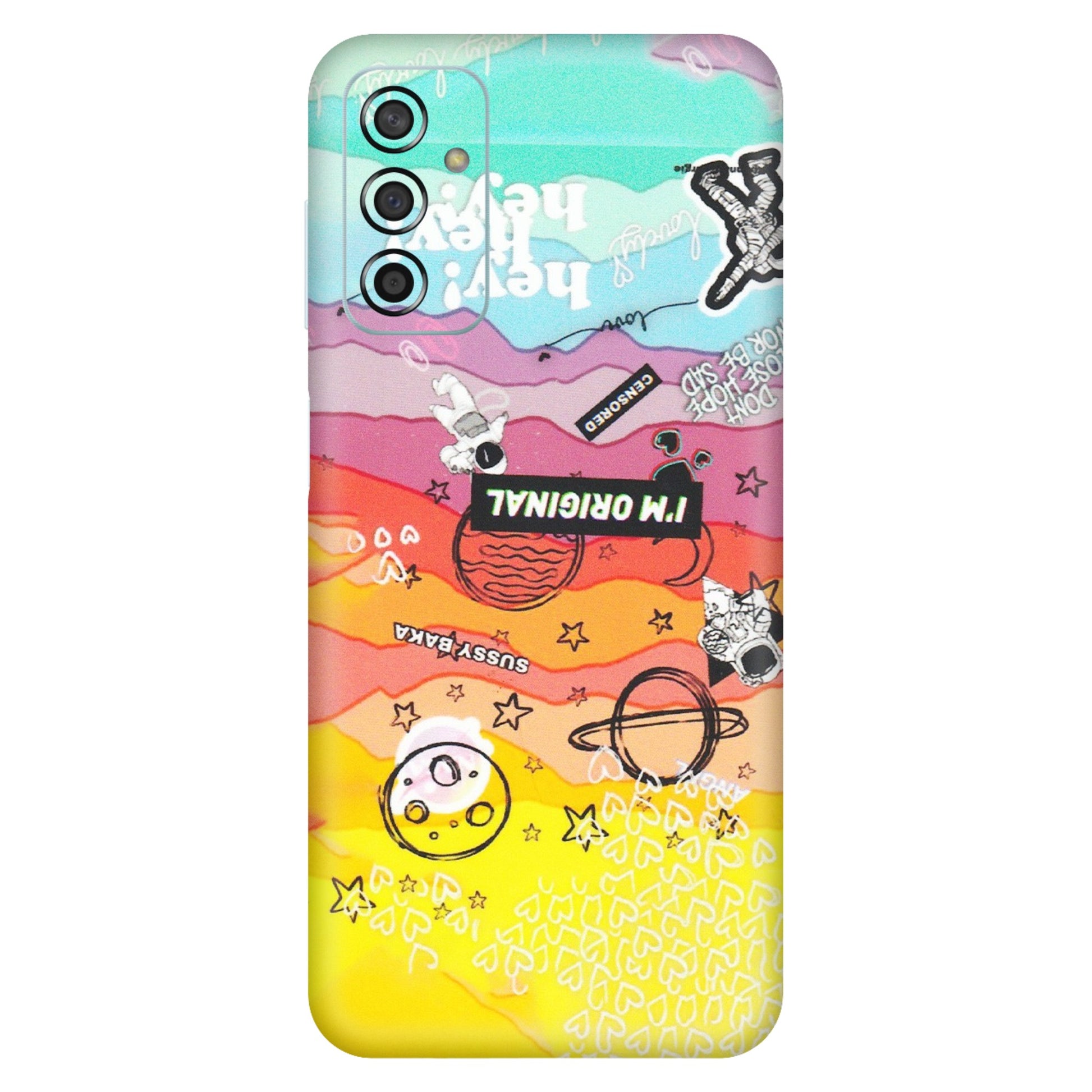 Samsung M/F/Note/Flip and C Phone Skins (All Models) - The Original Astronaut - Matte Finish (M-79) Samsung Galaxy F13