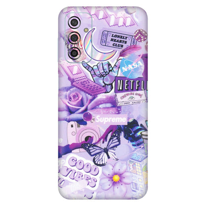 Samsung M/F/Note/Flip and C Phone Skins (All Models) - Supreme Purple Magic - Matte Finish (M-88) Samsung Galaxy F13