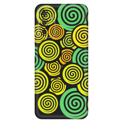 Samsung M/F/Note/Flip and C Phone Skins (All Models) - Crazy Spiral - Matte Finish (M-91) Samsung Galaxy F13