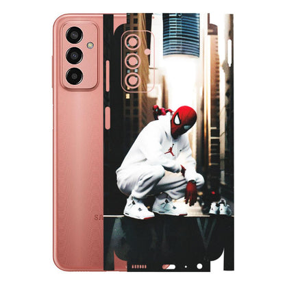 Samsung M/F/Note/Flip and C Phone Skins (All Models) - Sportsman Spider Man - Matte Finish (M-94) Samsung Galaxy F13