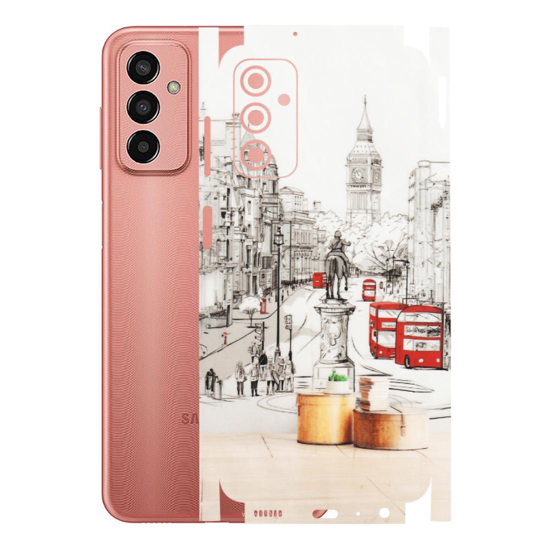 Samsung M/F/Note/Flip and C Phone Skins (All Models) - London Street - Transparent Finish (T-02) Samsung Galaxy F13