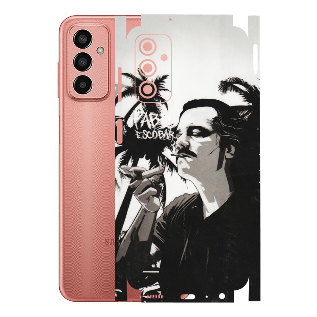 Samsung M/F/Note/Flip and C Phone Skins (All Models) - Pab Escobar - Transparent Finish (T-05) Samsung Galaxy F13