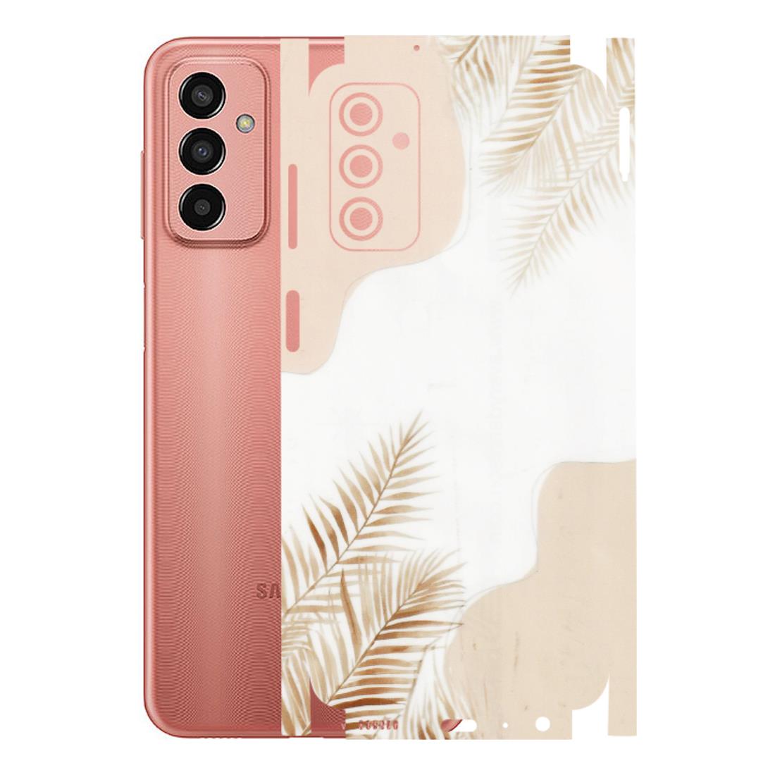 Samsung M/F/Note/Flip and C Phone Skins (All Models) - Gold Petals Abstract - Transparent Finish (T-08) Samsung Galaxy F13