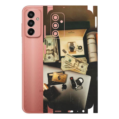 Samsung M/F/Note/Flip and C Phone Skins (All Models) - Luxury Lifestyle - Transparent Finish (T-11) Samsung Galaxy F13