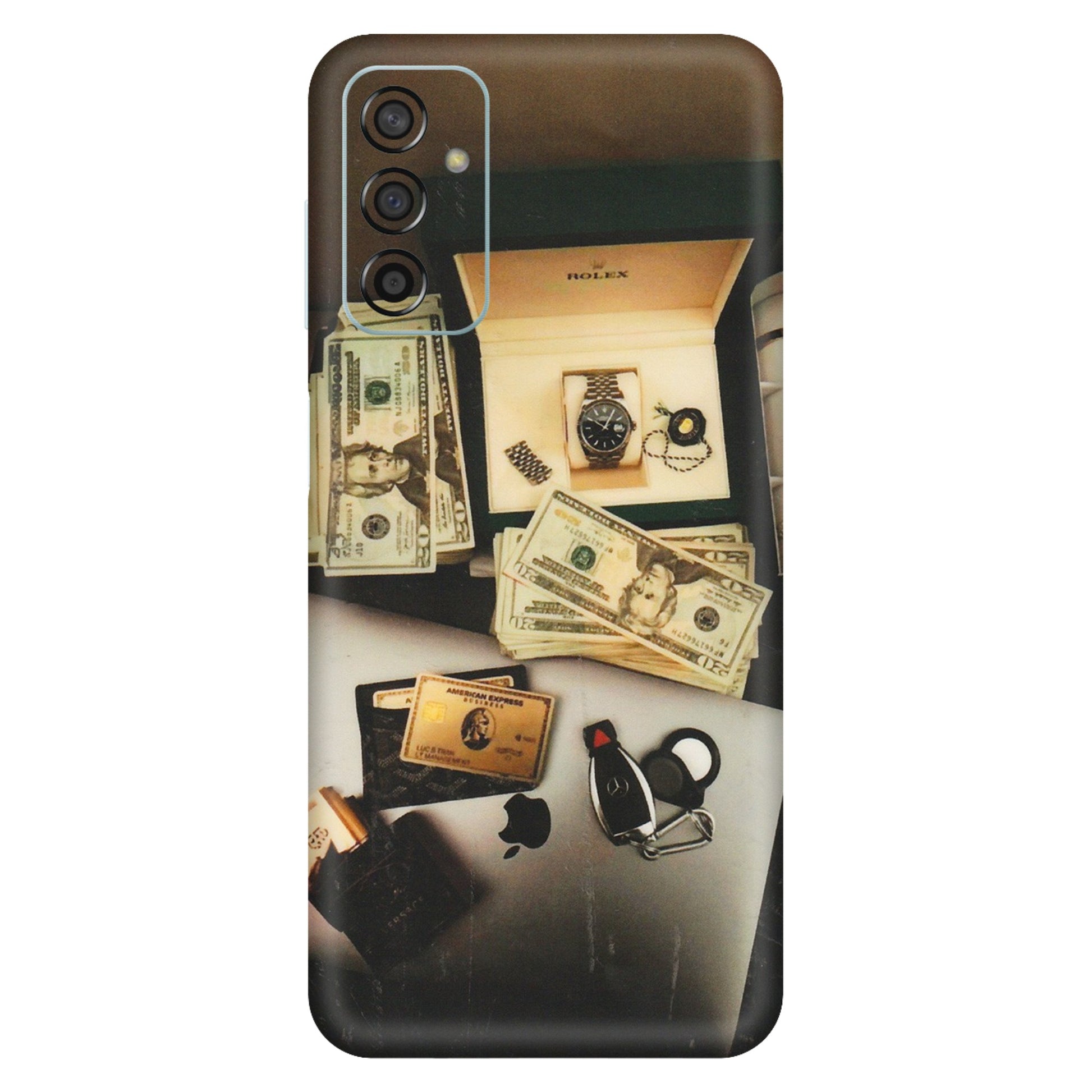 Samsung M/F/Note/Flip and C Phone Skins (All Models) - Luxury Lifestyle - Transparent Finish (T-11) Samsung Galaxy F13