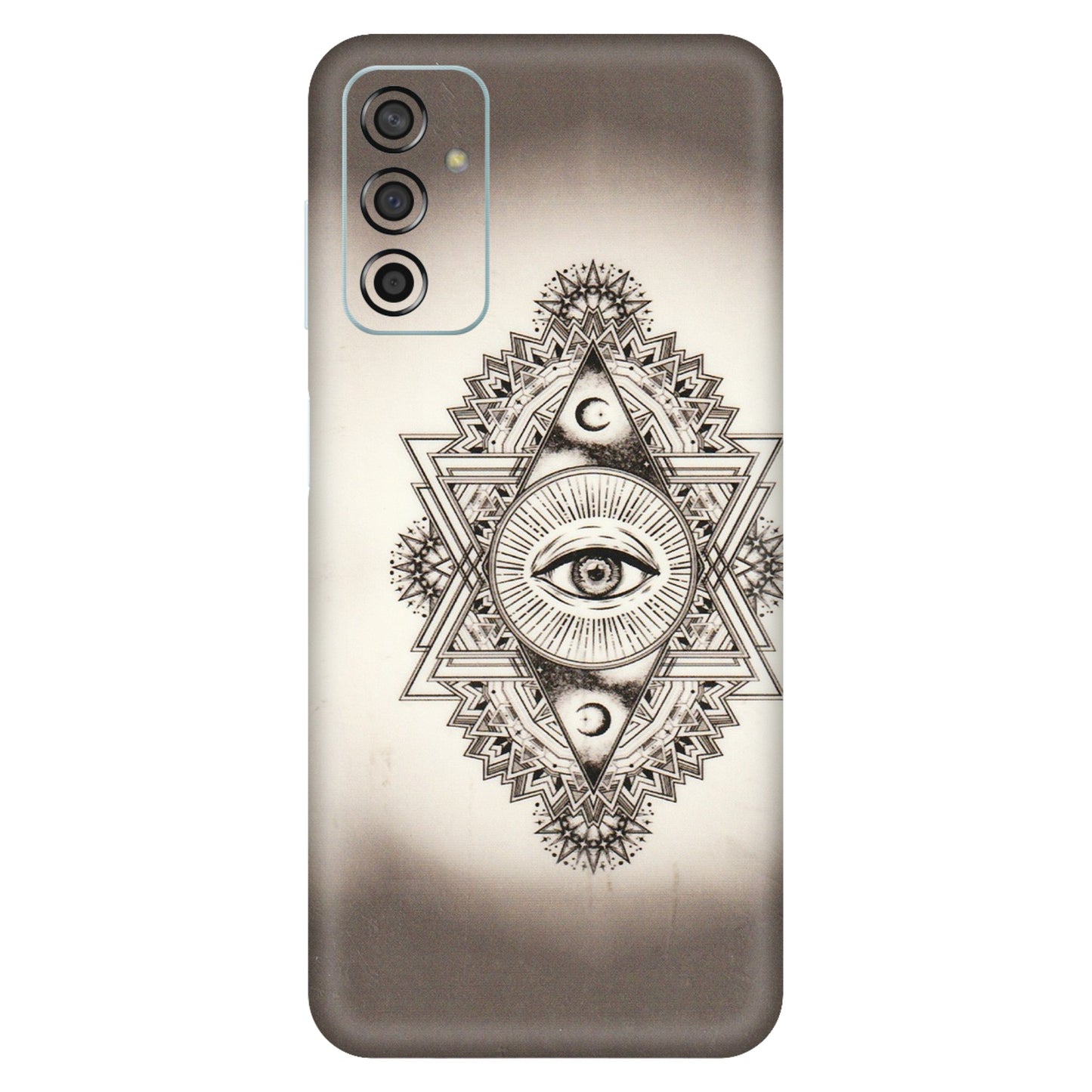 Samsung M/F/Note/Flip and C Phone Skins (All Models) - Illuminati Great Eye - Transparent Finish (T-14) Samsung Galaxy F13