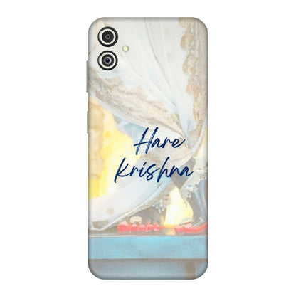 Samsung M/F/Note/Flip and C Phone Skins (All Models) - Hare Krishna - 3D Embossed Finish (L-03) Samsung Galaxy F14 (5G)