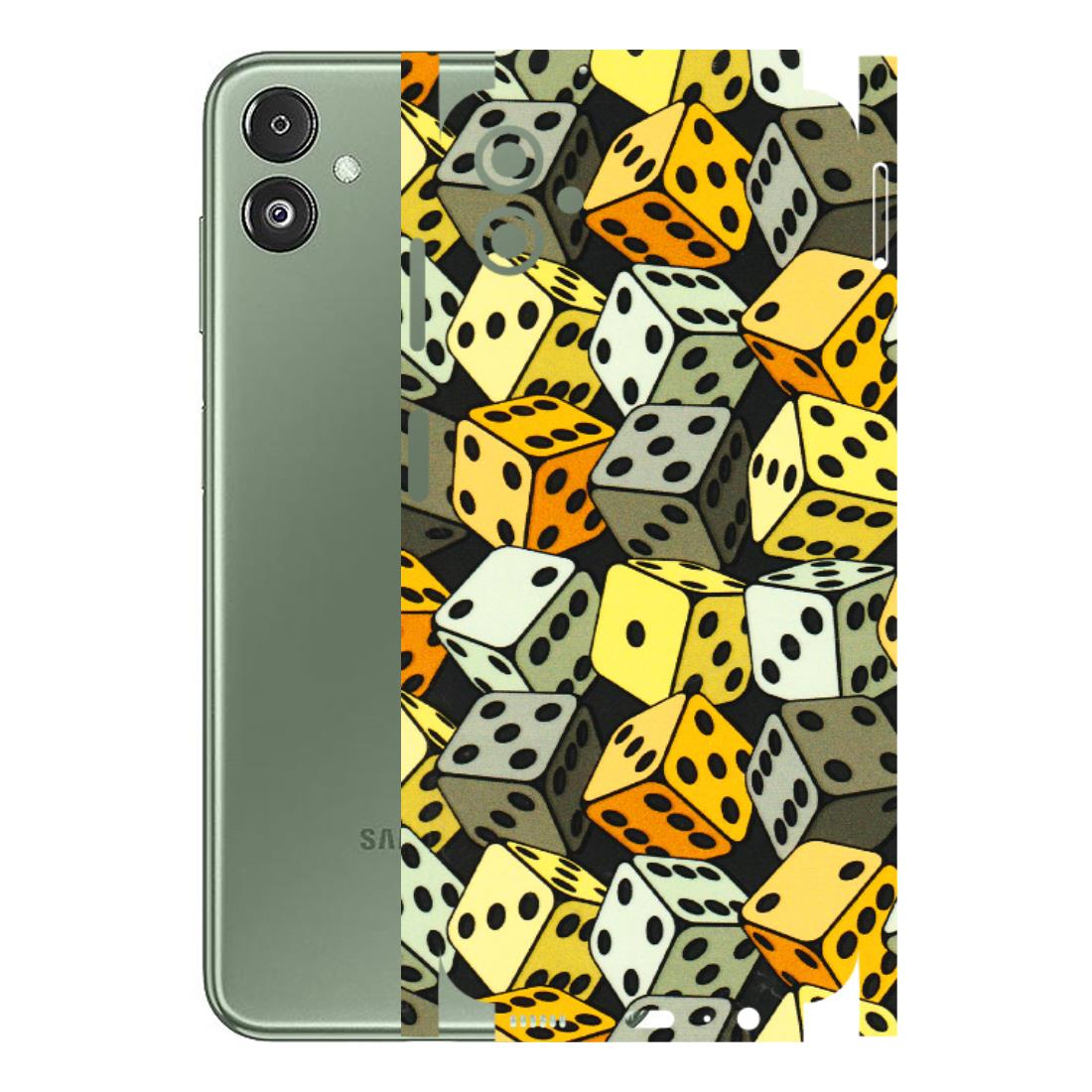 Samsung M/F/Note/Flip and C Phone Skins (All Models) - Dices Of Life - 3D Embossed Finish (L-04) Samsung Galaxy F14 (5G)