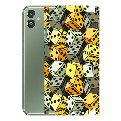 Samsung M/F/Note/Flip and C Phone Skins (All Models) - Dices Of Life - 3D Embossed Finish (L-04) Samsung Galaxy F14 (5G)