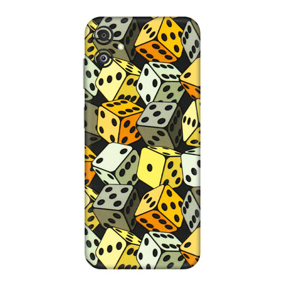 Samsung M/F/Note/Flip and C Phone Skins (All Models) - Dices Of Life - 3D Embossed Finish (L-04) Samsung Galaxy F14 (5G)