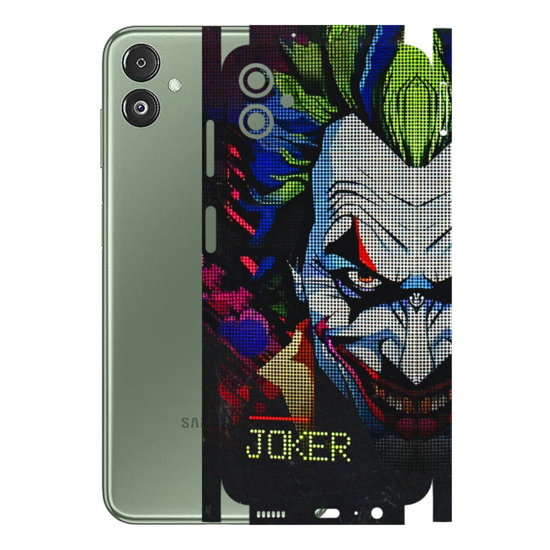 Samsung M/F/Note/Flip and C Phone Skins (All Models) - Joker Dot Matrix - 3D Embossed Finish (L-08) Samsung Galaxy F14 (5G)