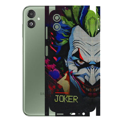 Samsung M/F/Note/Flip and C Phone Skins (All Models) - Joker Dot Matrix - 3D Embossed Finish (L-08) Samsung Galaxy F14 (5G)