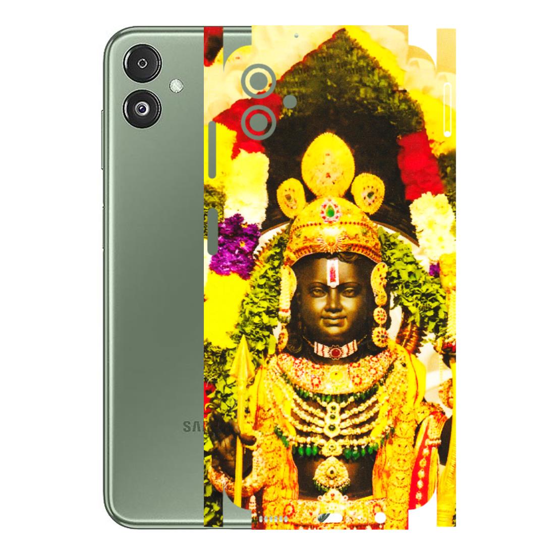 Samsung M/F/Note/Flip and C Phone Skins (All Models) - Ram Lalla Ayodhya - 3D Embossed Finish (L-103) Samsung Galaxy F14 (5G)