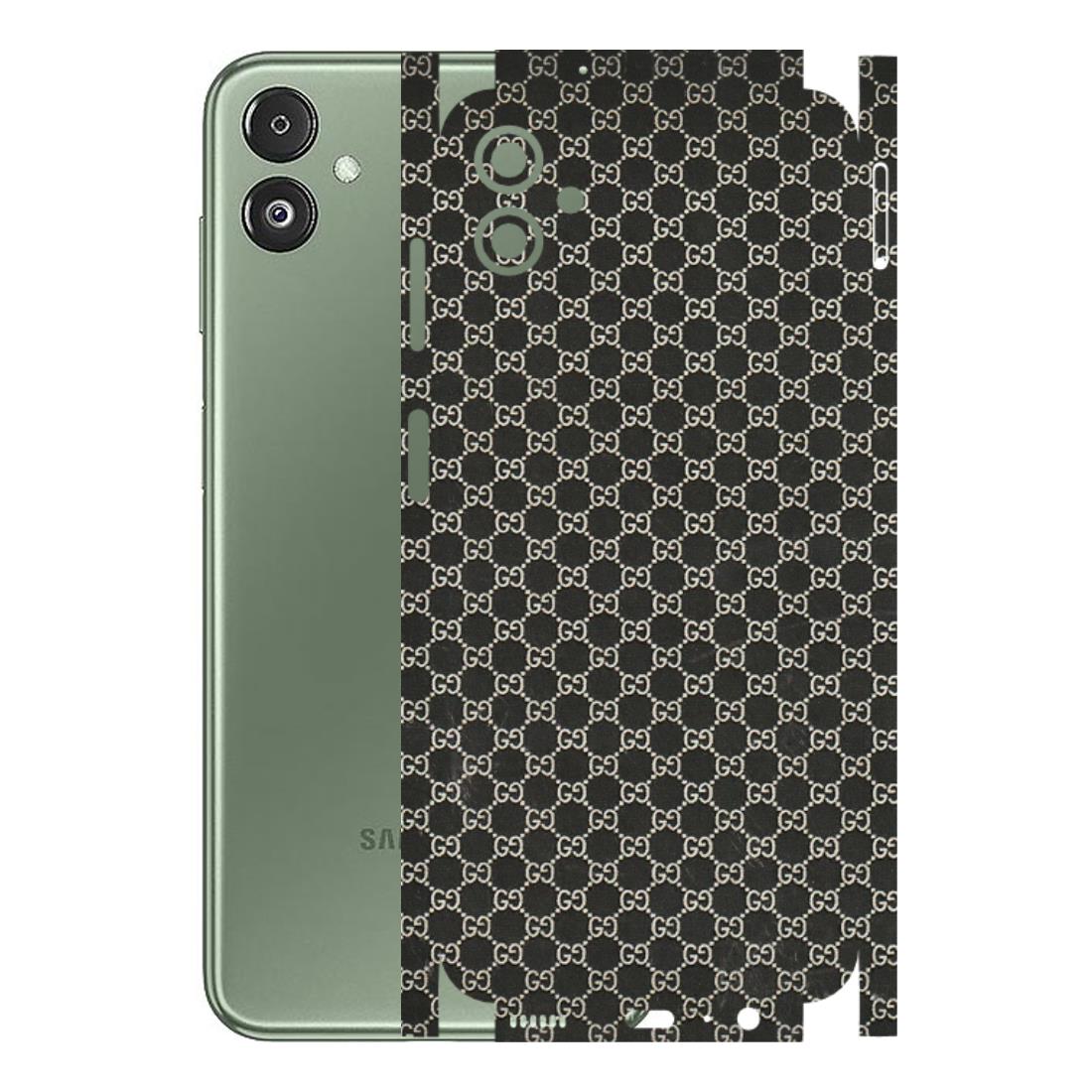 Samsung M/F/Note/Flip and C Phone Skins (All Models) - Black G Print - 3D Embossed Finish (L-109) Samsung Galaxy F14 (5G)