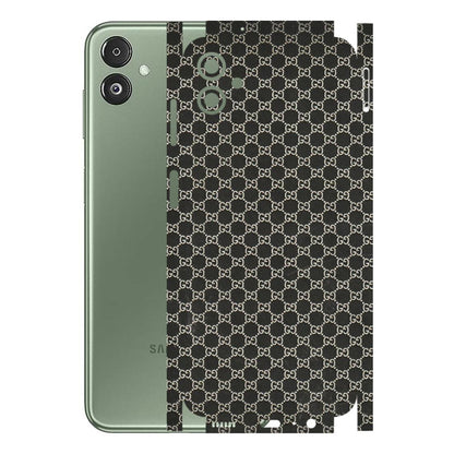 Samsung M/F/Note/Flip and C Phone Skins (All Models) - Black G Print - 3D Embossed Finish (L-109) Samsung Galaxy F14 (5G)