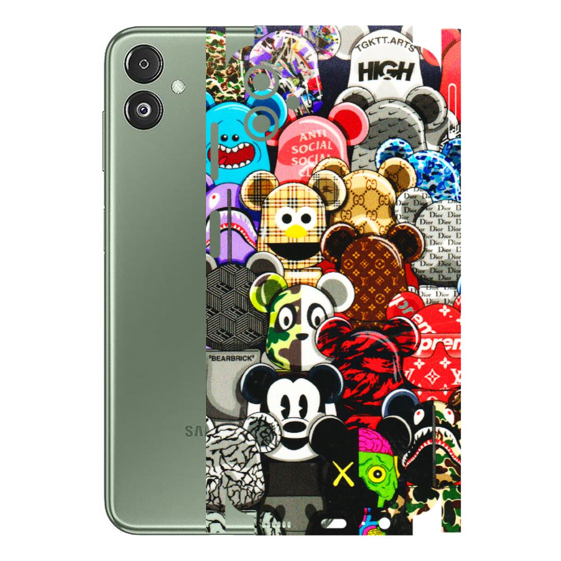 Samsung M/F/Note/Flip and C Phone Skins (All Models) - More Mickey Mouses - 3D Embossed Finish (L-118) Samsung Galaxy F14 (5G)