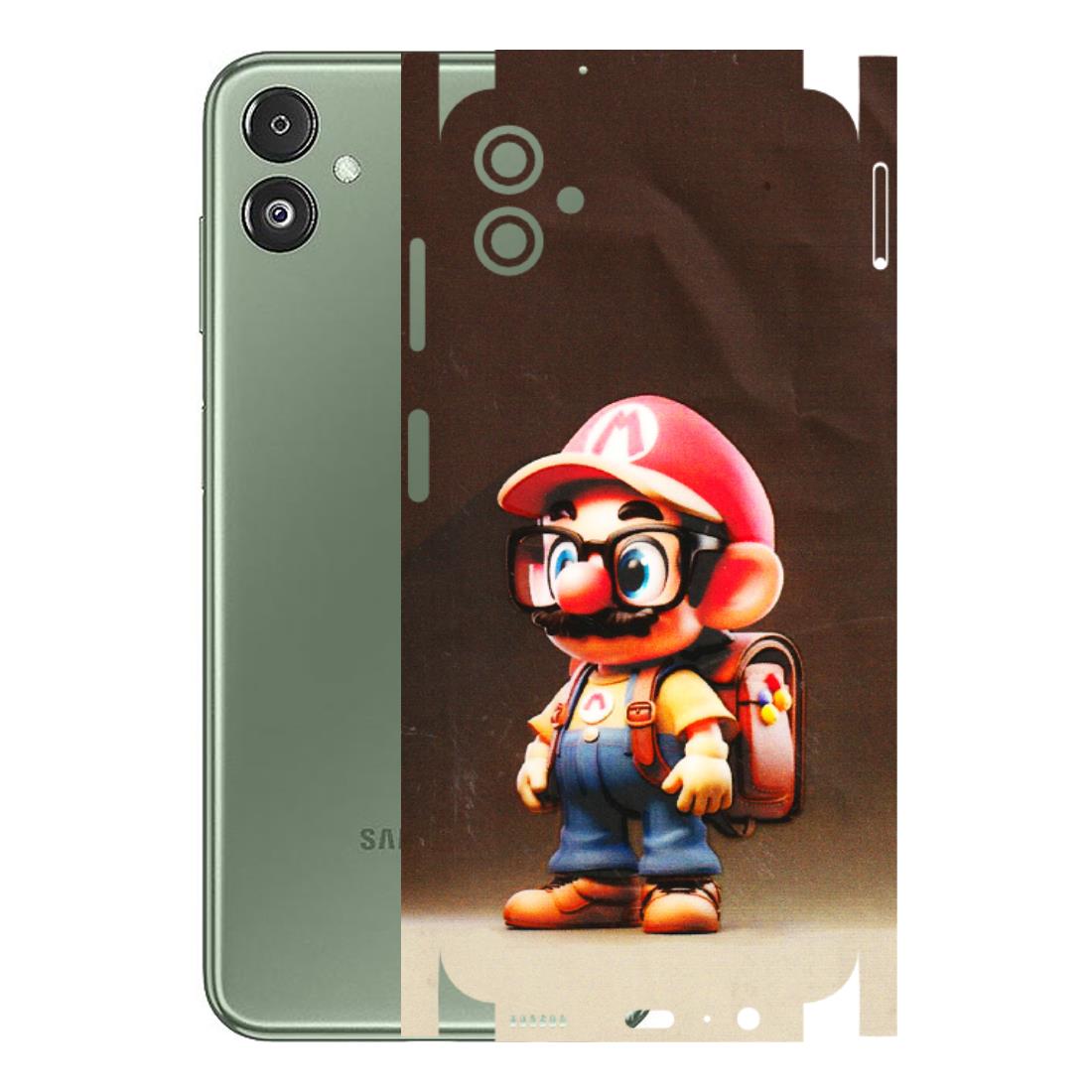 Samsung M/F/Note/Flip and C Phone Skins (All Models) - Little Mario - 3D Embossed Finish (L-119) Samsung Galaxy F14 (5G)