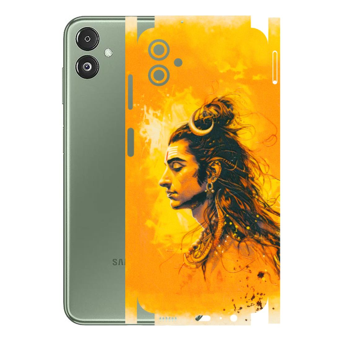 Samsung M/F/Note/Flip and C Phone Skins (All Models) - Shiv Shakti - 3D Embossed Finish (L-14) Samsung Galaxy F14 (5G)