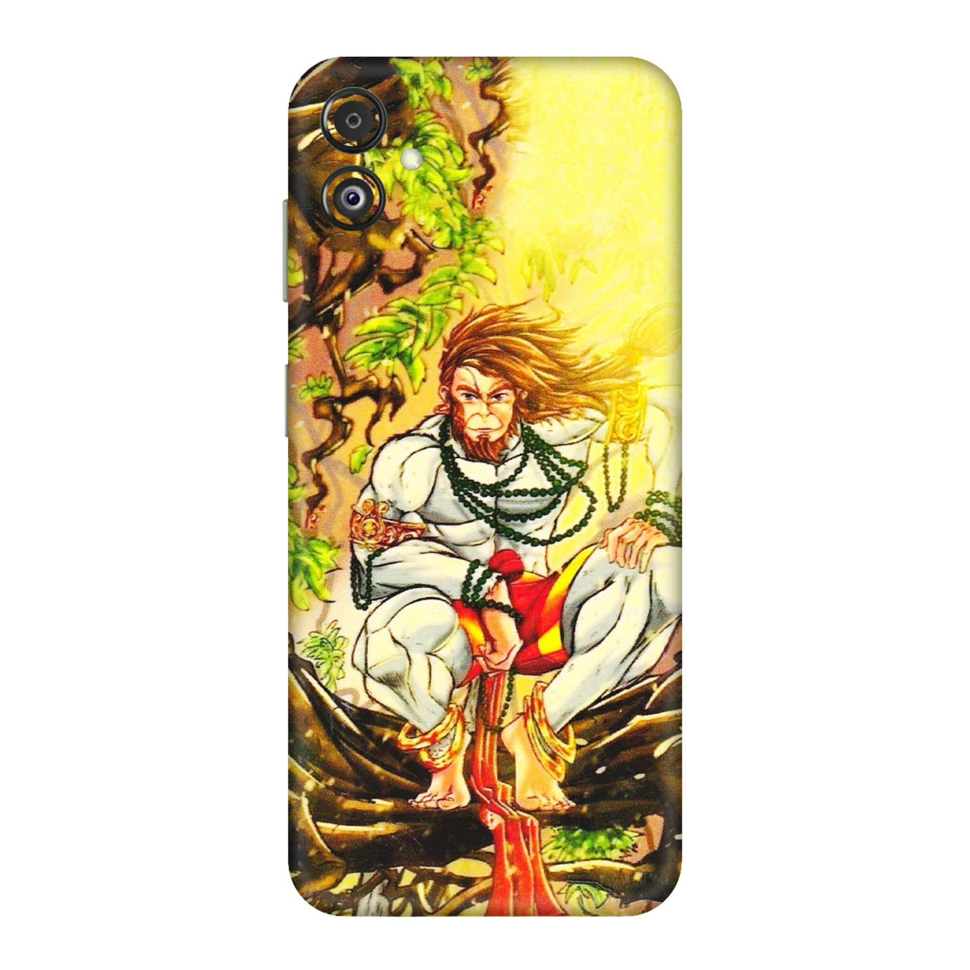 Samsung M/F/Note/Flip and C Phone Skins (All Models) - Lord Hanuman - 3D Embossed Finish (L-152) Samsung Galaxy F14 (5G)