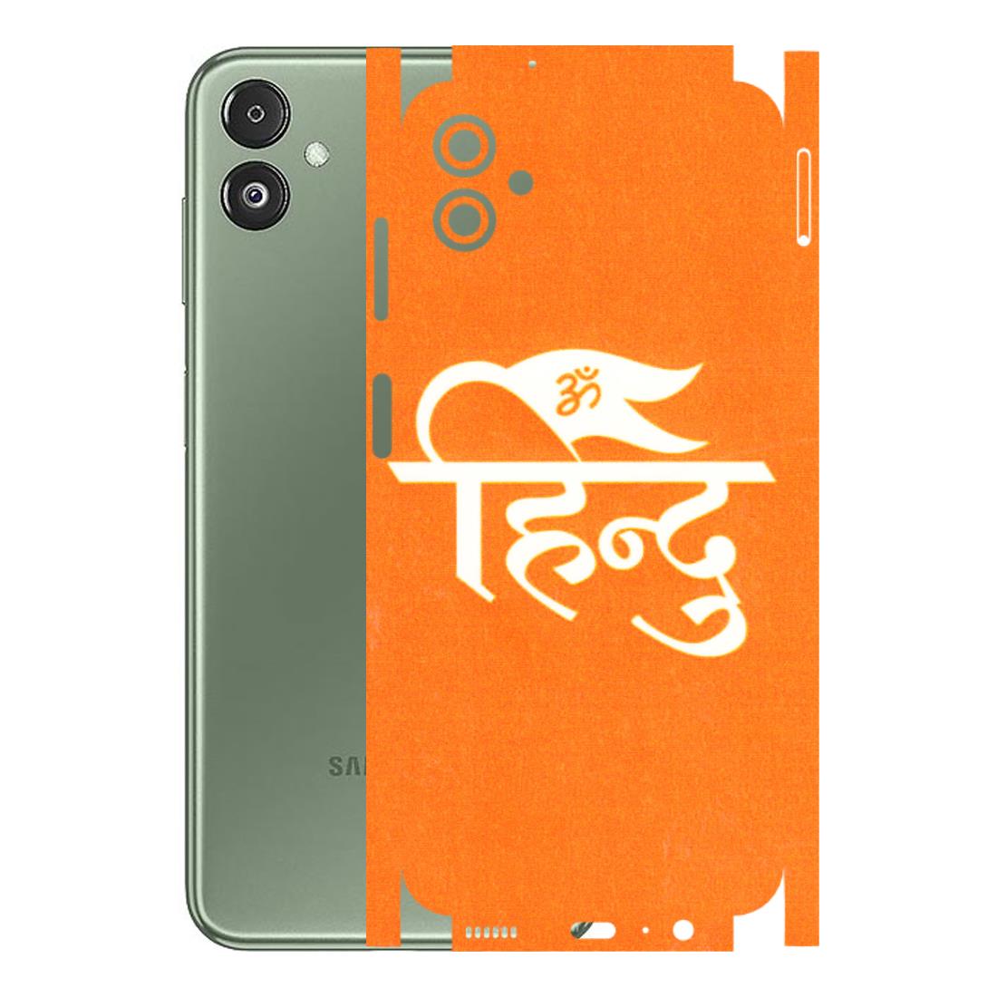 Samsung M/F/Note/Flip and C Phone Skins (All Models) - Hindu Kesari - 3D Embossed Finish (L-154) Samsung Galaxy F14 (5G)