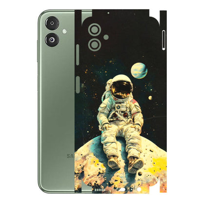 Samsung M/F/Note/Flip and C Phone Skins (All Models) - Astronaut in Space - 3D Embossed Finish (L-16) Samsung Galaxy F14 (5G)