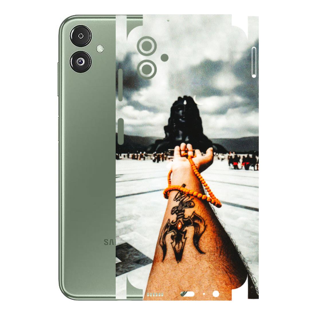 Samsung M/F/Note/Flip and C Phone Skins (All Models) - Jai Adiyogi Mahakaal - 3D Embossed Finish (L-164) Samsung Galaxy F14 (5G)