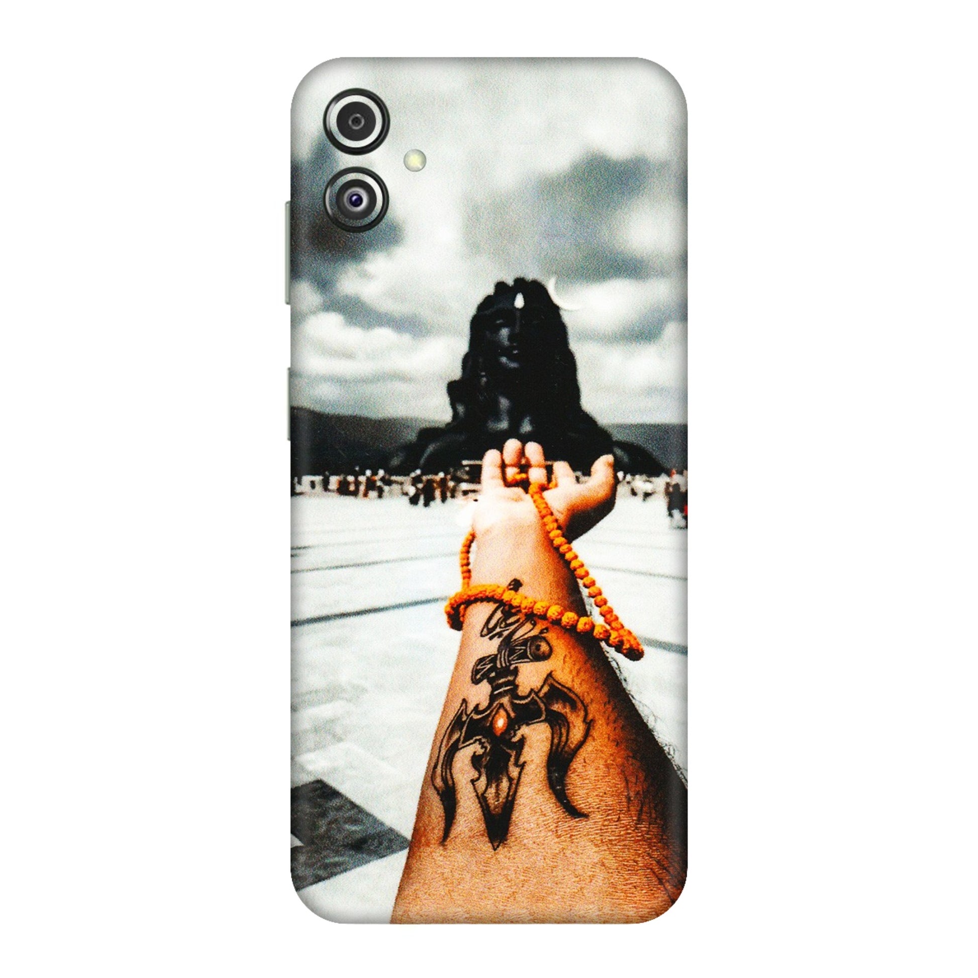Samsung M/F/Note/Flip and C Phone Skins (All Models) - Jai Adiyogi Mahakaal - 3D Embossed Finish (L-164) Samsung Galaxy F14 (5G)