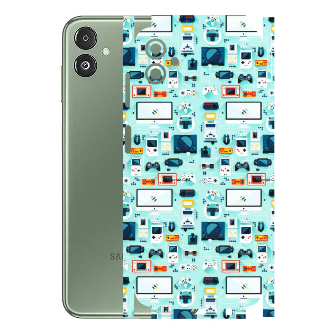 Samsung M/F/Note/Flip and C Phone Skins (All Models) - Gadgets Doodle - 3D Embossed Finish (L-184) Samsung Galaxy F14 (5G)