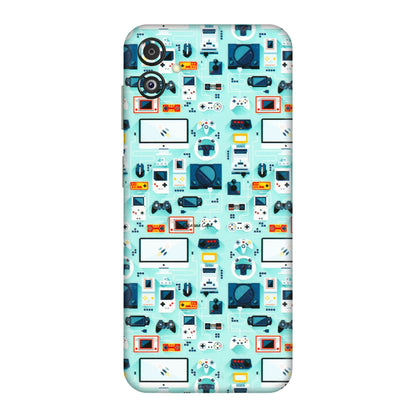 Samsung M/F/Note/Flip and C Phone Skins (All Models) - Gadgets Doodle - 3D Embossed Finish (L-184) Samsung Galaxy F14 (5G)