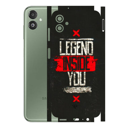 Samsung M/F/Note/Flip and C Phone Skins (All Models) - Legend Inside You - 3D Embossed Finish (L-186) Samsung Galaxy F14 (5G)