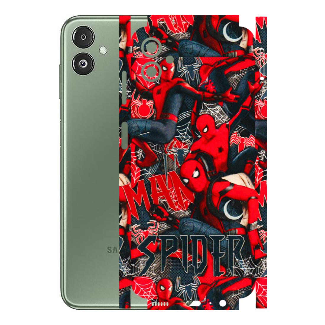 Samsung M/F/Note/Flip and C Phone Skins (All Models) - SpiderMan Cool - 3D Embossed Finish (L-188) Samsung Galaxy F14 (5G)