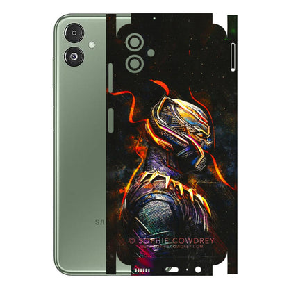 Samsung M/F/Note/Flip and C Phone Skins (All Models) - Black Panther - 3D Embossed Finish (L-190) Samsung Galaxy F14 (5G)