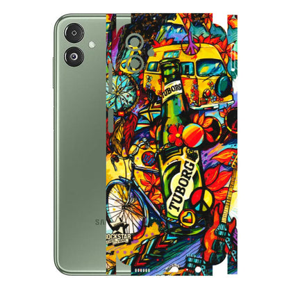 Samsung M/F/Note/Flip and C Phone Skins (All Models) - Cool Beer Bottle - 3D Embossed Finish (L-193) Samsung Galaxy F14 (5G)