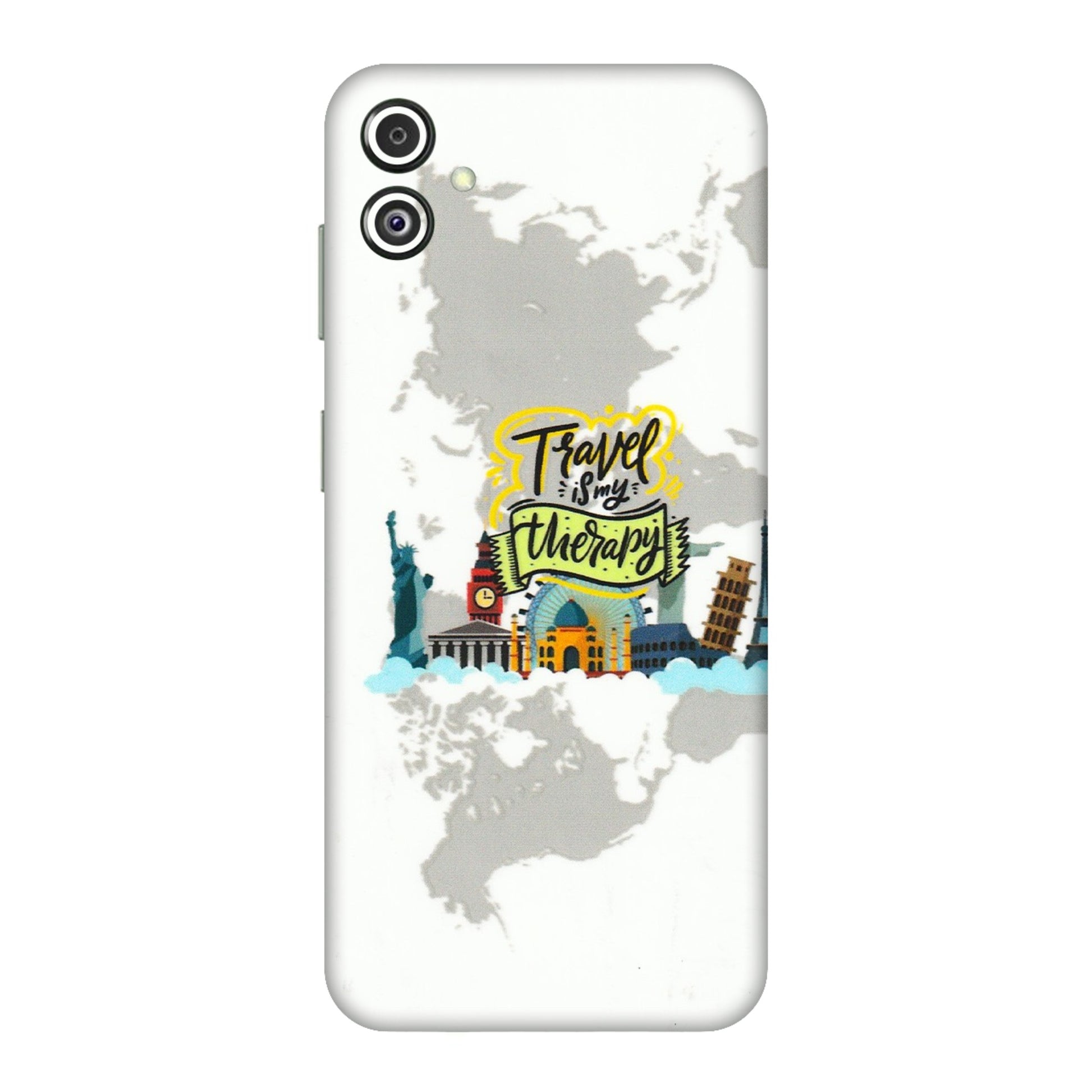 Samsung M/F/Note/Flip and C Phone Skins (All Models) - Travel Therapy - 3D Embossed Finish (L-199) Samsung Galaxy F14 (5G)