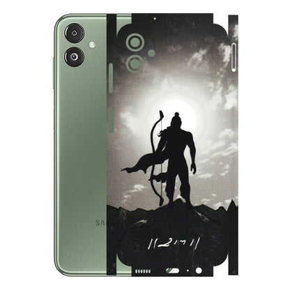Samsung M/F/Note/Flip and C Phone Skins (All Models) - Jai Siya Ram - 3D Embossed Finish (L-200) Samsung Galaxy F14 (5G)