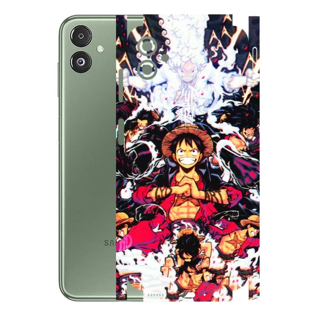 Samsung M/F/Note/Flip and C Phone Skins (All Models) - Luffy Anime Character - 3D Embossed Finish (L-203) Samsung Galaxy F14 (5G)