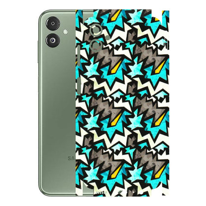 Samsung M/F/Note/Flip and C Phone Skins (All Models) - Funky Zig Zag - 3D Embossed Finish (L-223) Samsung Galaxy F14 (5G)