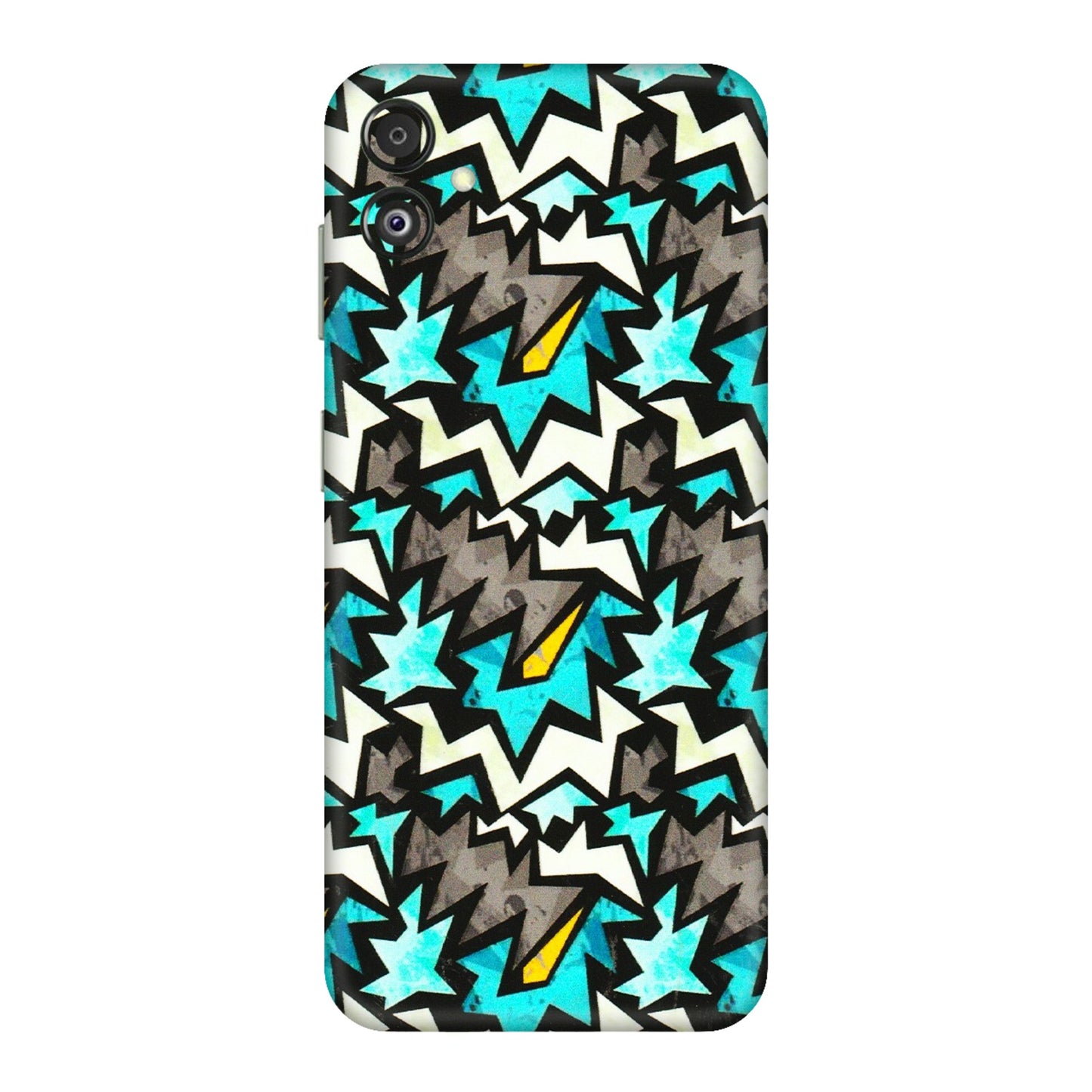 Samsung M/F/Note/Flip and C Phone Skins (All Models) - Funky Zig Zag - 3D Embossed Finish (L-223) Samsung Galaxy F14 (5G)