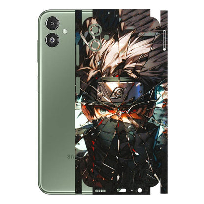 Samsung M/F/Note/Flip and C Phone Skins (All Models) - Kakashi Shattered Glass Effect - 3D Embossed Finish (L-237) Samsung Galaxy F14 (5G)