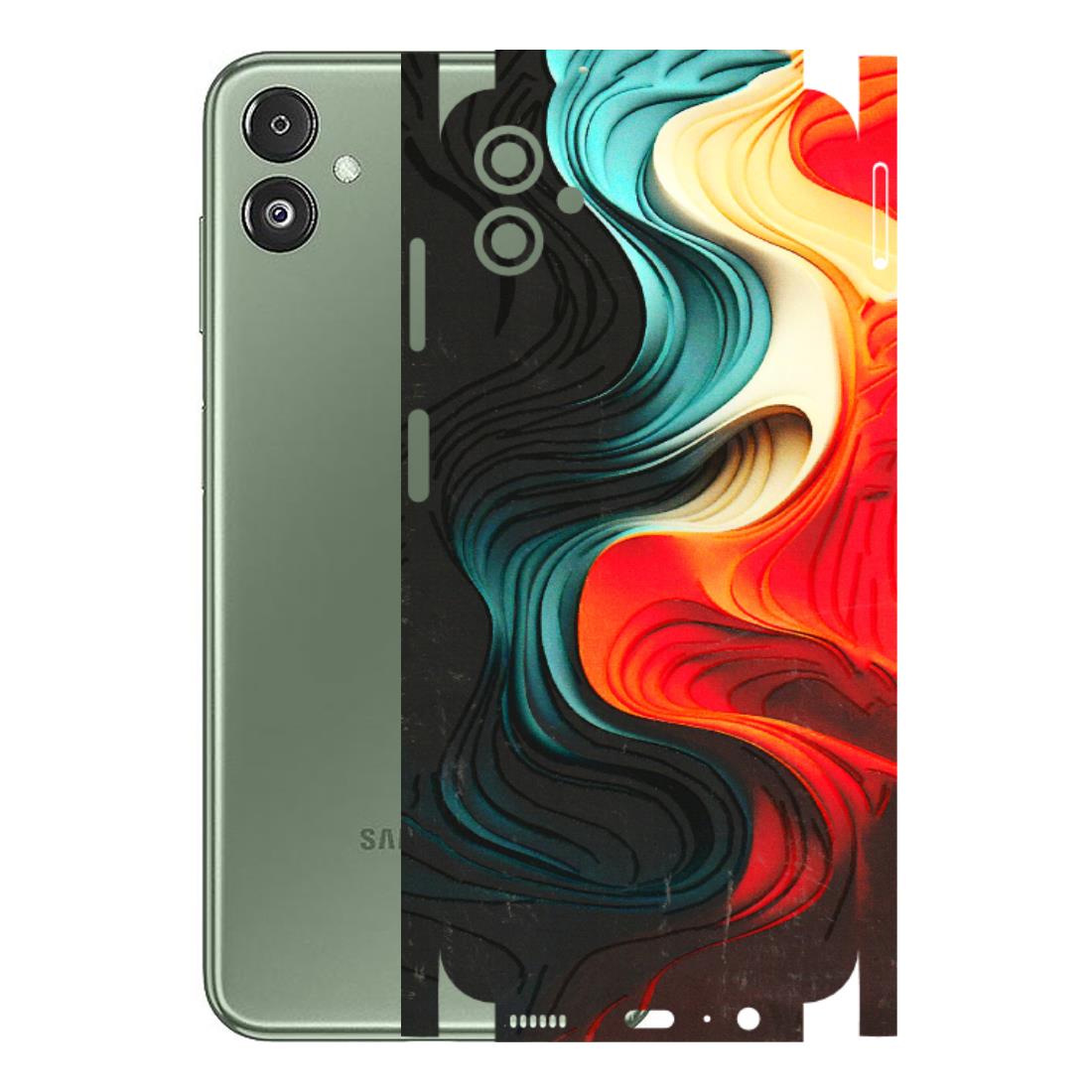 Samsung M/F/Note/Flip and C Phone Skins (All Models) - The Silky Swirl - 3D Embossed Finish (L-240) Samsung Galaxy F14 (5G)
