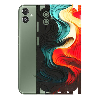 Samsung M/F/Note/Flip and C Phone Skins (All Models) - The Silky Swirl - 3D Embossed Finish (L-240) Samsung Galaxy F14 (5G)