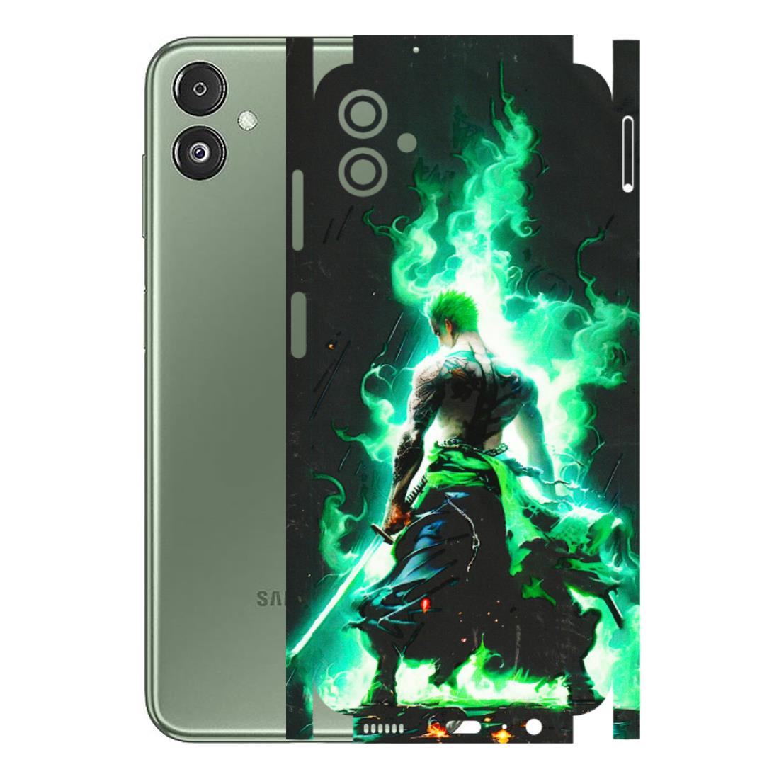 Samsung M/F/Note/Flip and C Phone Skins (All Models) - Zoro Sword - 3D Embossed Finish (L-241) Samsung Galaxy F14 (5G)