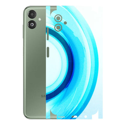 Samsung M/F/Note/Flip and C Phone Skins (All Models) - The Blue Curve - 3D Embossed Finish (L-244) Samsung Galaxy F14 (5G)