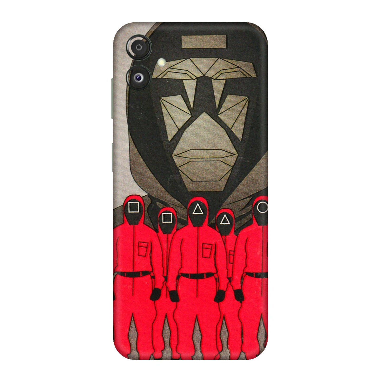 Samsung M/F/Note/Flip and C Phone Skins (All Models) - Squid Game Hero - 3D Embossed Finish (L-245) Samsung Galaxy F14 (5G)