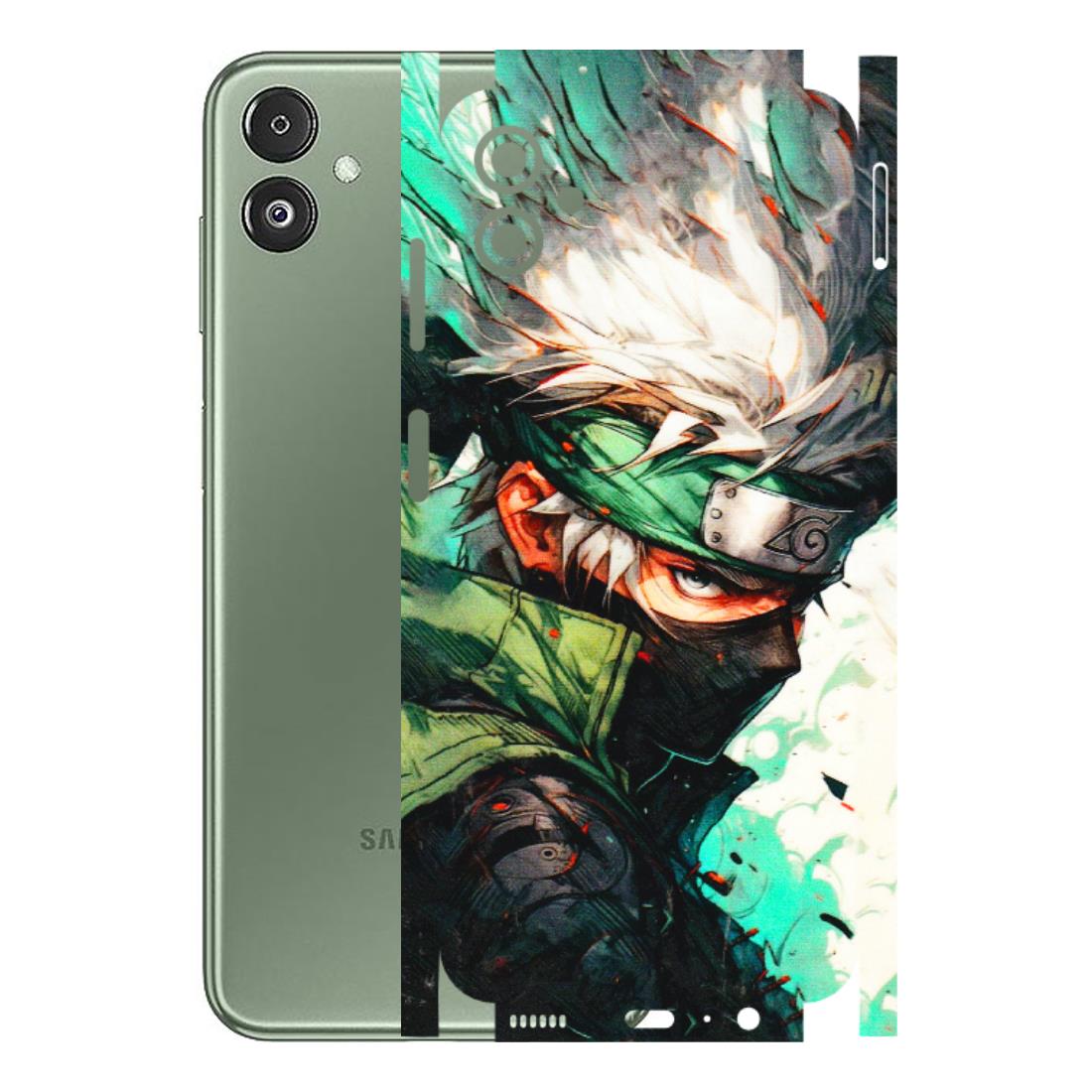 Samsung M/F/Note/Flip and C Phone Skins (All Models) - Kakashi Side Profile - 3D Embossed Finish (L-249) Samsung Galaxy F14 (5G)