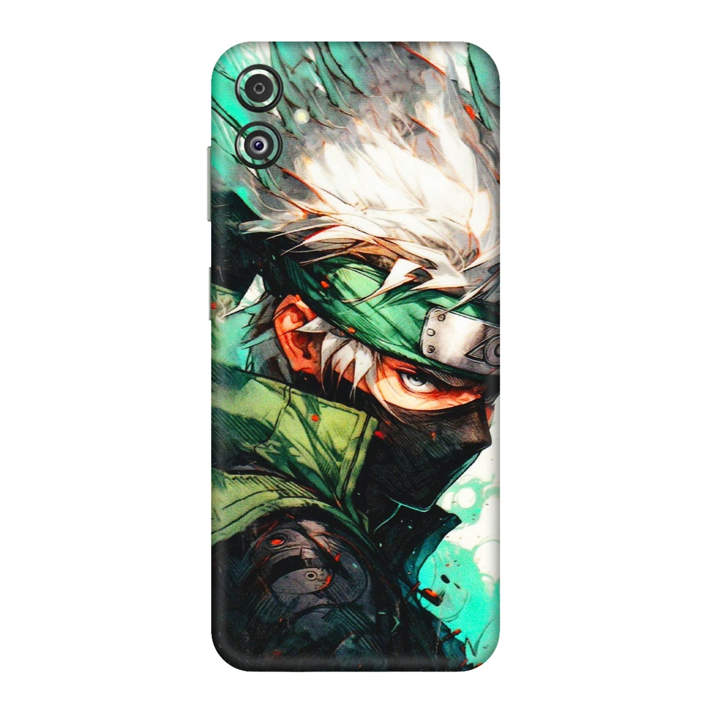Samsung M/F/Note/Flip and C Phone Skins (All Models) - Kakashi Side Profile - 3D Embossed Finish (L-249) Samsung Galaxy F14 (5G)