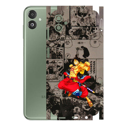 Samsung M/F/Note/Flip and C Phone Skins (All Models) - One Piece Rocket Punch Manga - 3D Embossed Finish (L-25) Samsung Galaxy F14 (5G)